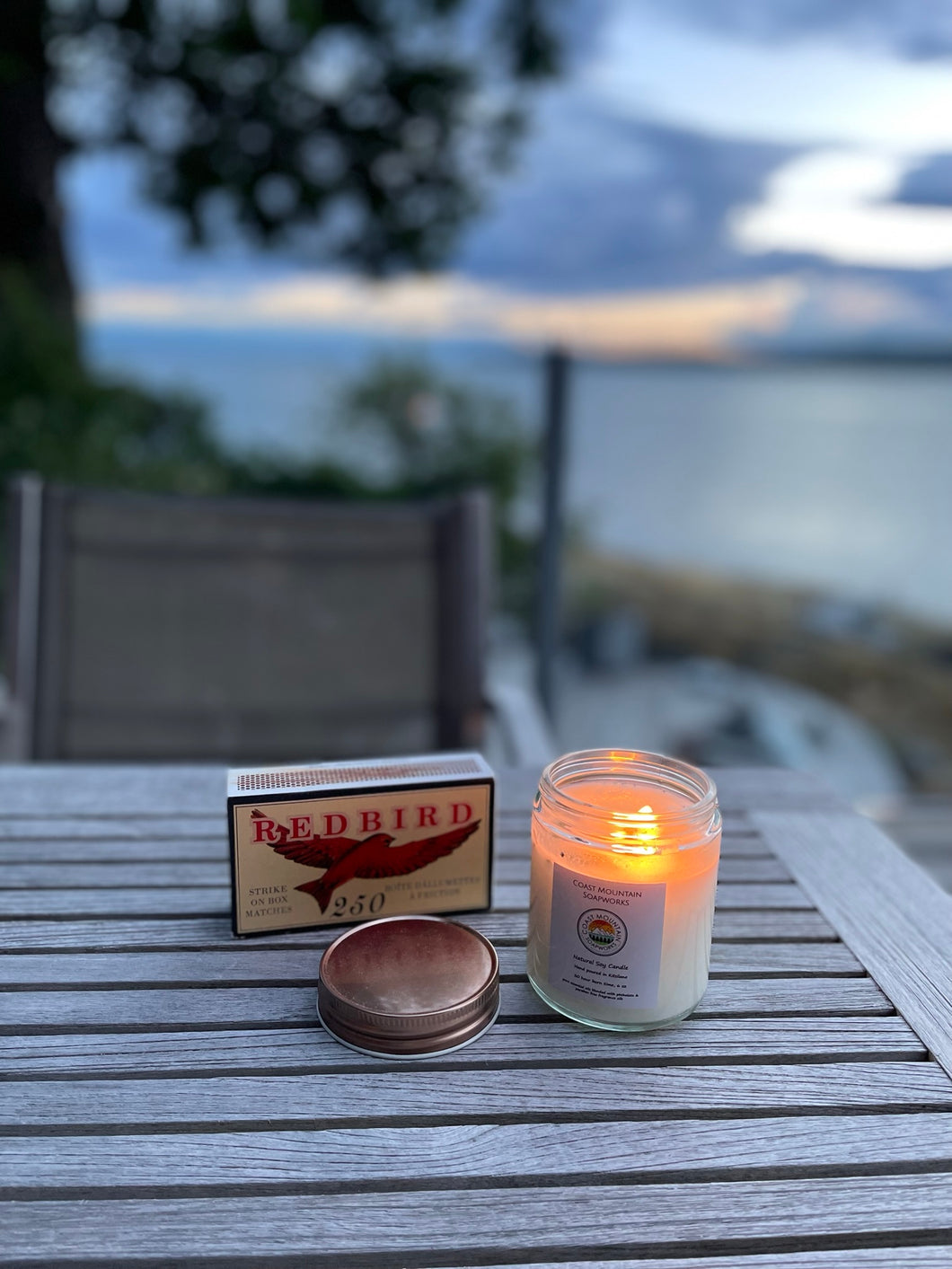 Pipe Tobacco & Smoke - 8 oz soy candle